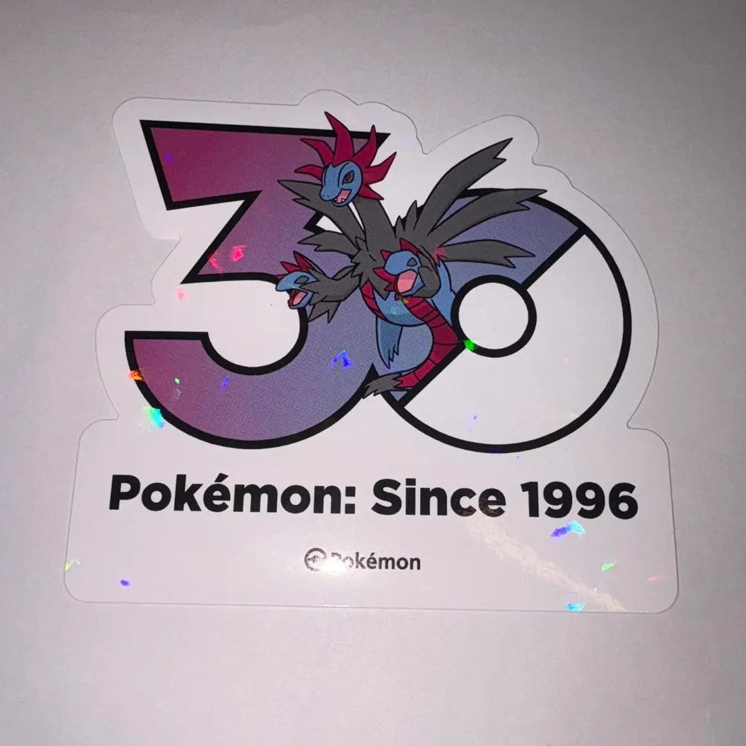 Pokemon 30th Anniversary Korean Limited Official Sticker Sandslash Seal