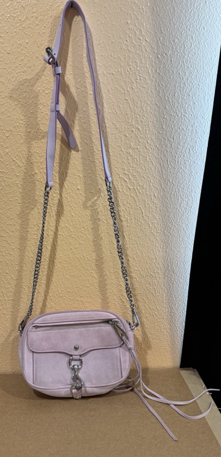 Rebecca Minkoff Women's Purple Crossbody Bag Leather