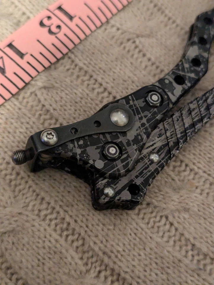 Kershaw 1900 UCBLK E.T. Urban Camo Folding Knife Rare Unusual Folder USA MADE - Image 2 of 4