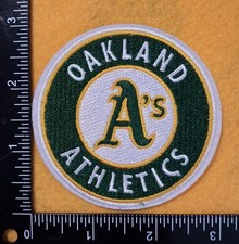  BASEBALL OAKLAND A's ATHLETICS EMBROIDERED PATCH 