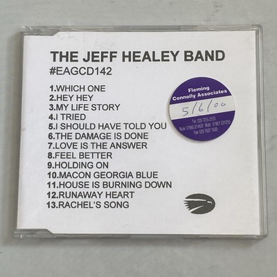 The Jeff Healey Band - Get Me Some Promo/Feel This/Cover to Cover CDs