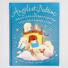 Angels at Bedtime Karen Wallace Hardcover Tales Guidance Support Affirmations