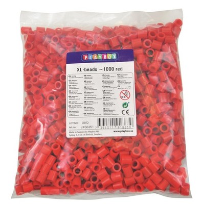 Playbox XL-Perlen1000 Stück rot