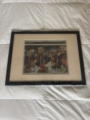 2008 Olympics USA Men s Basketball Redeem Team Framed Article