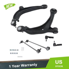 6pcs For 11-17 Honda Odyssey Front Lower Control Arms Outer Tie Rod Sway Bars