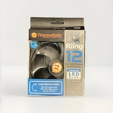 Thermaltake - Riing 12 LED 120mm Radiator Cooling Fan - BLUE LED OPEN BOX
