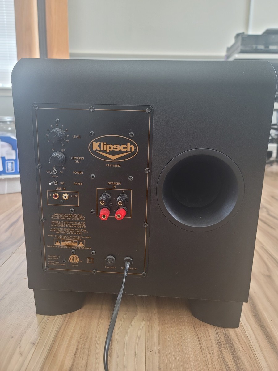 Klipsch KSW-10 Powered Subwoofer | eBay Klipsch KSW-10 Powered Subwoofer | eBay