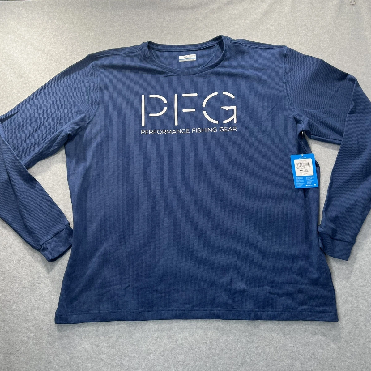 Columbia PFG Utility Hook Waffle LS Shirt Men's XXL 2TG New NWT | eBay