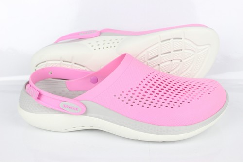 Crocs Men's Literide 360 Clog Slip On 206708 Pink White