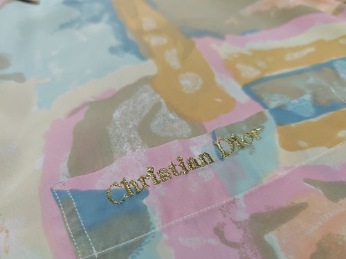 CHRISTIAN DIOR Silk Shirt Vintage Mens _______ XL - Picture 4 of 7