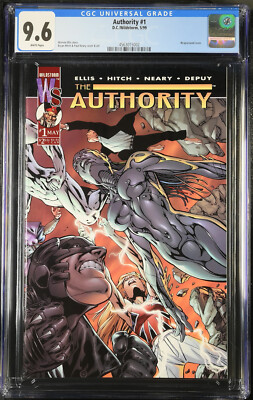 The Authority 1 CGC 9.6 White Pages  DC 1st Appearance  Free Shipping