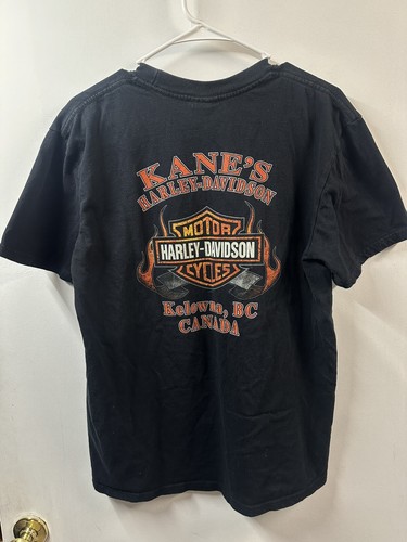Harley Davidson Mens T shirt Canada Large Black Kelowna - Picture 2 of 8