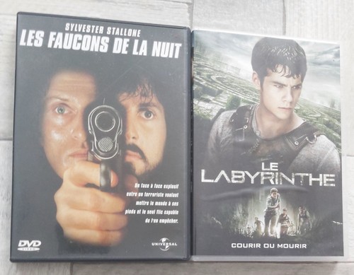 2 DVD, les faucons de la nuit et le labyrinthe