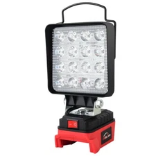Wireless LED Work Light for Milwaukee M18 18V Battery Cordless Outdoor Lamp