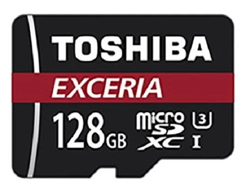 Toshiba 128GB EXCERIA M302 Micro SD - THN-M302R1280EA - Picture 1 of 2