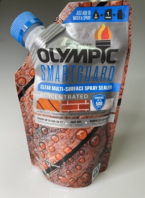 Olympic  SmartGuard  Clear  Water-Based  Acrylic  Transparent  Waterproofer