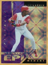 Barry Larkin  -  1998  Score Rookie Traded  Epix  All-Star  (#E12)   Purple