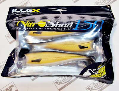 SOFT BAIT ILLEX NITRO SHAD 15cm - GOLDEN FISH (set 3pcs) [68671]