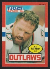 1985 TOPPS USFL FOOTBALL - YOU PICK #1 - #132 - NMMT **** FREE SHIPPING ****