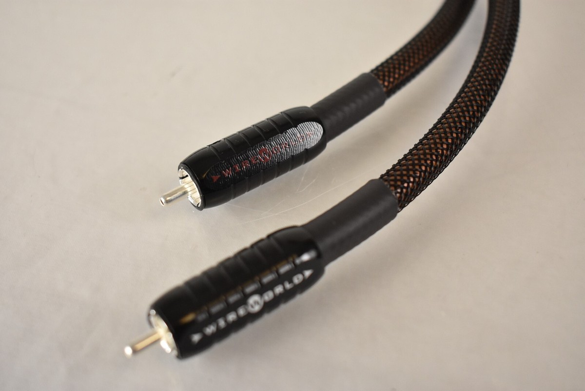 5m Pair Wireworld Eclipse 7 - Audiophile Hifi Stereo RCA