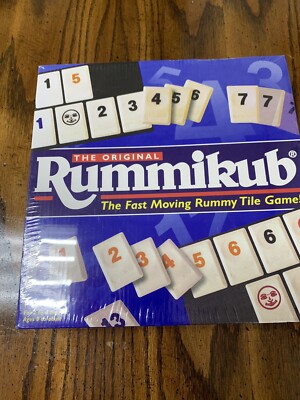 The Original Rummikub - 1997 Pressman Tile Game-new factory sealed 
