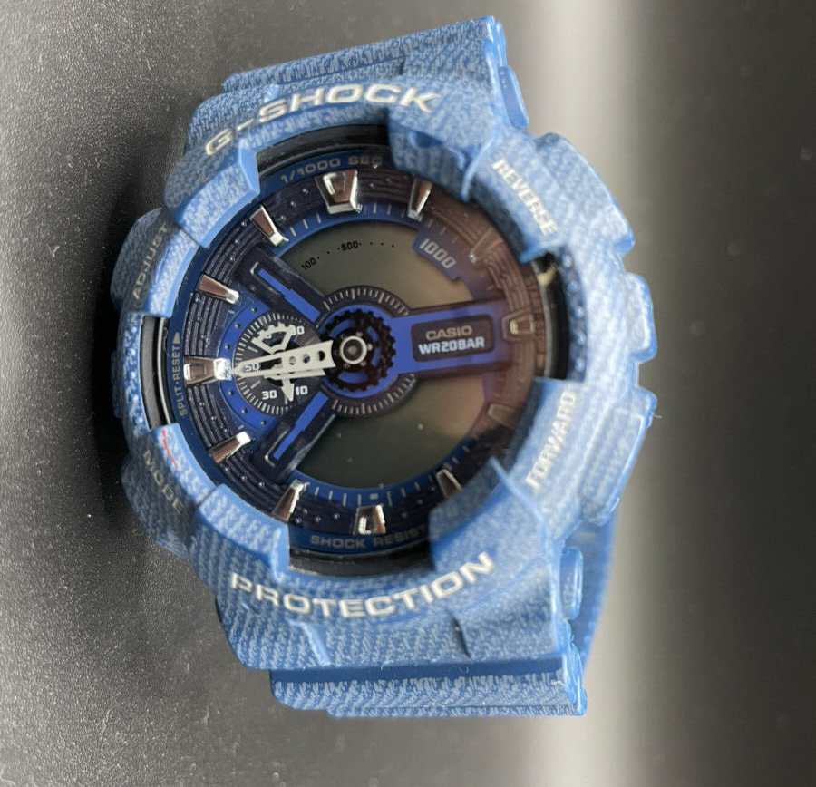 G-Shock GA-110 Denim'd Color Limited EditionQuartz Watch Resin 20