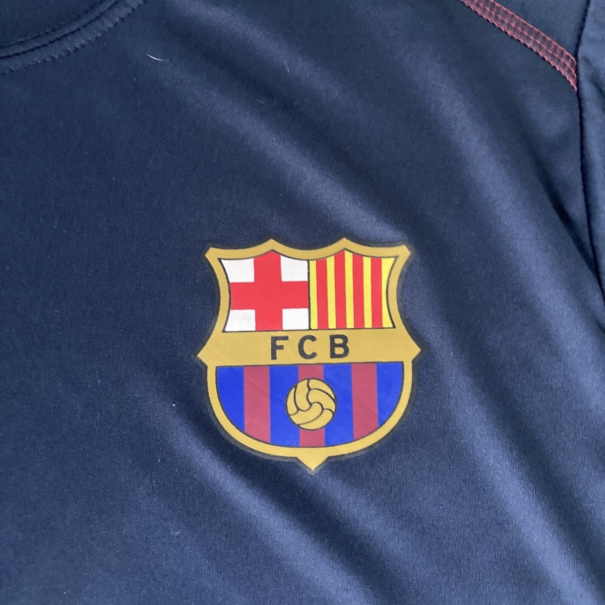 FC Barcelona DRI-FIT メッシ　シリアル番号ありシャツ 激レア Nike FC Barcelona Dri-Fit ADV Match Third SS Shirt - Light