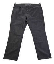 Perry Ellis Portfolio Men's 42x30 Grey Slim-Fit Stretch Pants Straight Leg EUC