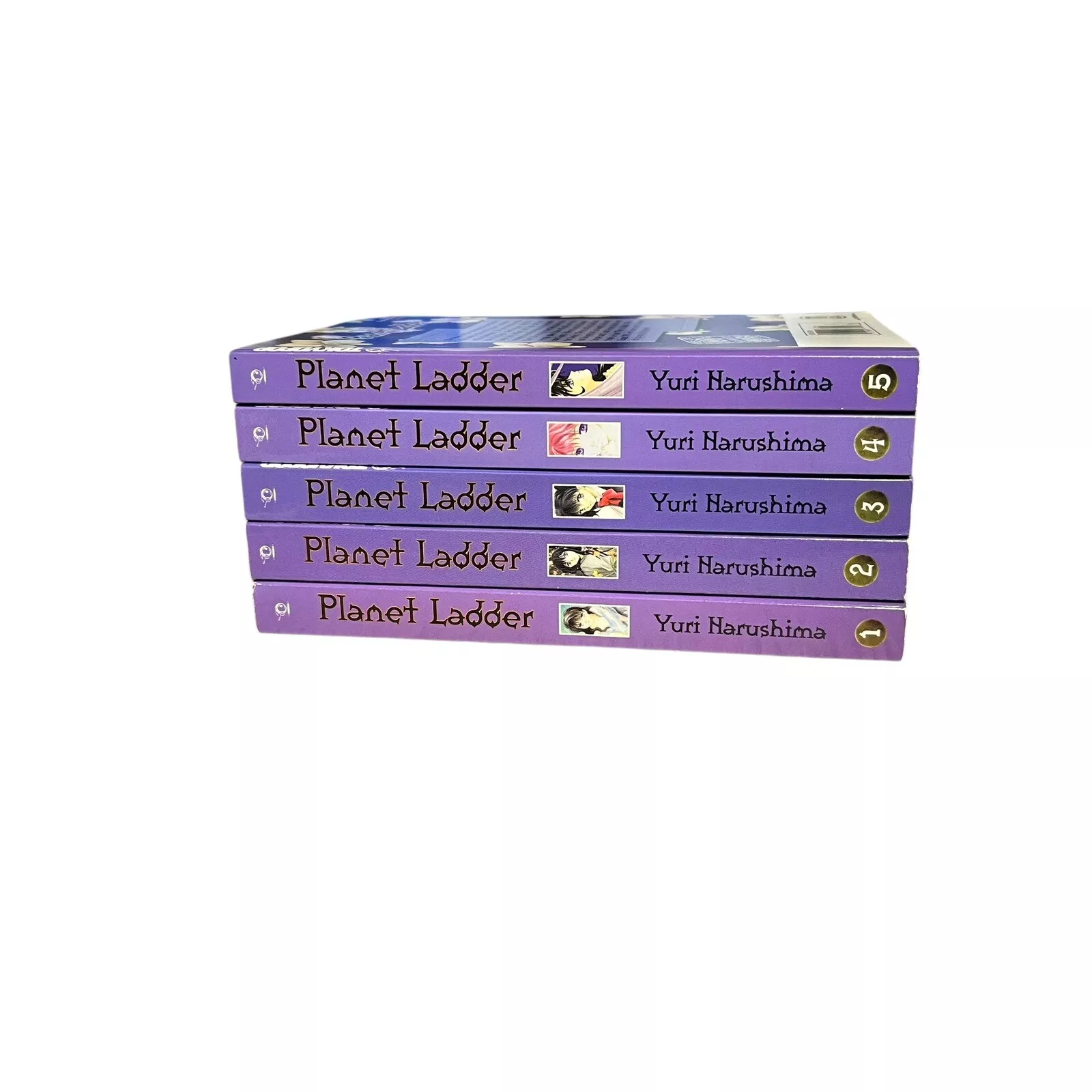 Planet Ladder Vol. 1, 2, 3, 4, 5 Yuri Narushima Tokyopop English Manga Books Lot cover