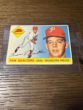 1955 Topps Tom Qualters #33 Baseball Card - EX - Free Shipping