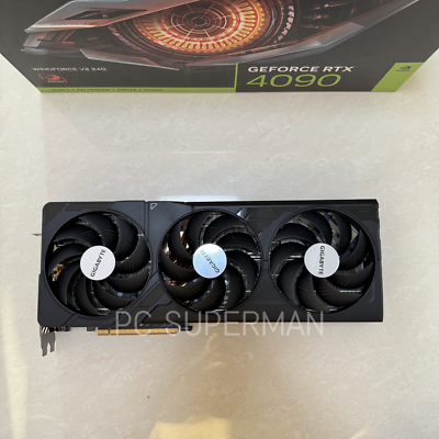 【ジャンク】Gigabyte GeForce RTX 4090 Gigabyte RTX 4090 WINDFORCE (No Core & VRAM) With Box--*Clearance