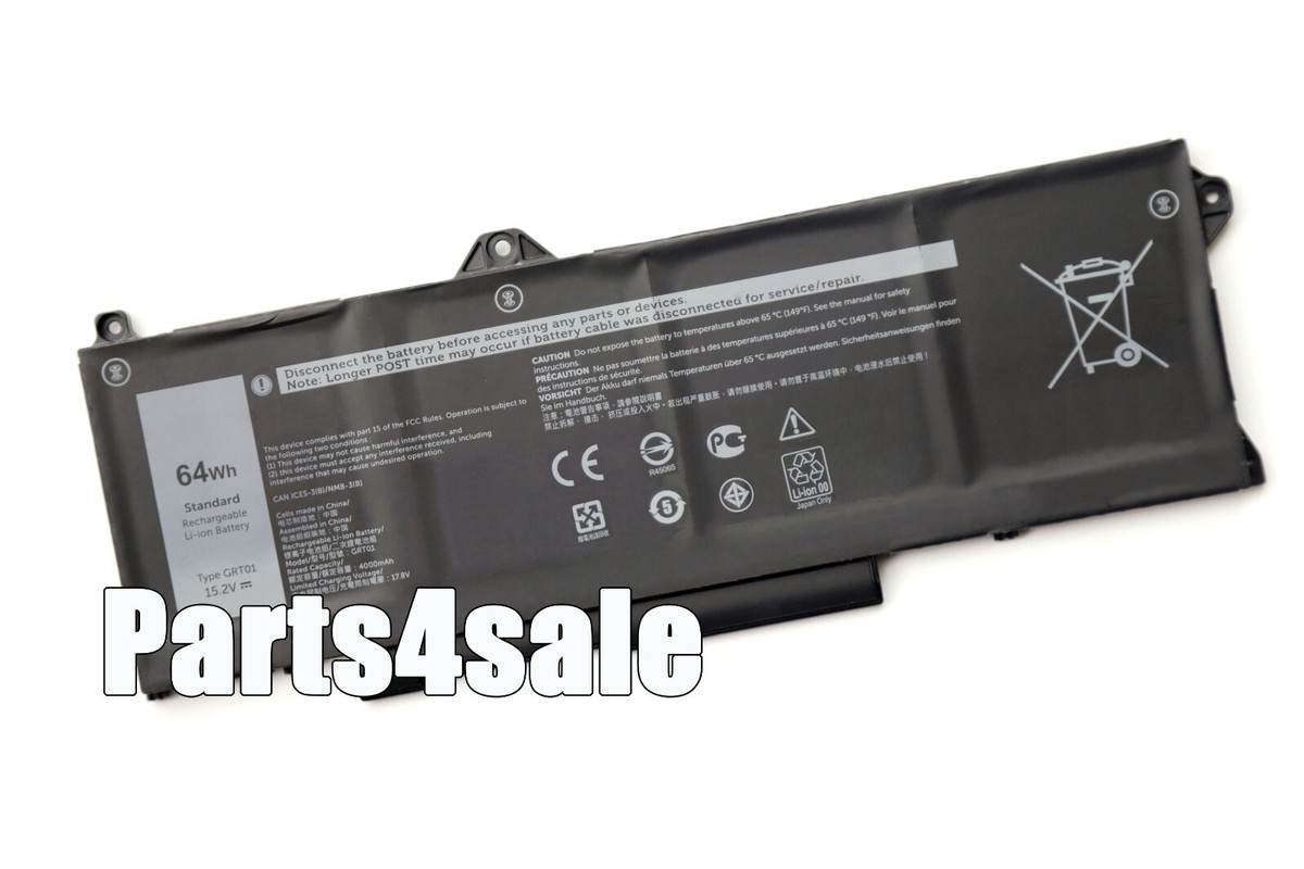 New GRT01 Battery for Dell Latitude 14 5421 Precision 14 3470