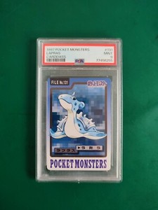 Pokemon PSA 9 LAPRAS 131 JAP JAPANESE MINT 1997 POCKET MONSTERS CARDDASS WOTC