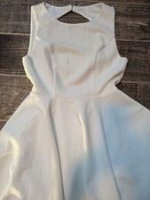 LULU'S COVETED CURATED COLLECTED WHITE FORMAL SMALL DRESS IN EXCELLENT CONDITION