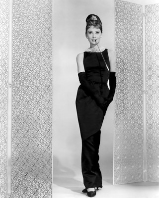 audrey hepburn short white dress Audrey Hepburn Posed in White Dress