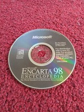 Microsoft Encarta 98 Encyclopedia Deluxe Edition PC GAME