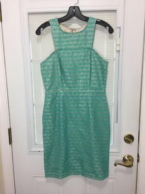 J. Taylor Women's Bluish Green Lace Lined Dress with Tan Underlay Size 4 RN67473 | eBay J. Taylor Women's Bluish Green Lace Lined Dress with Tan Underlay Size 4 RN67473 | eBay