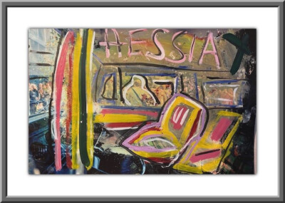 Musiker Hessen Kunst Pop Art ÖL/Acryl/Foto Malerei Expressionismus art brut