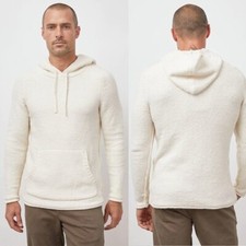 Rails Men  s XL Ivory Rollins Sweater Hoodie NWT