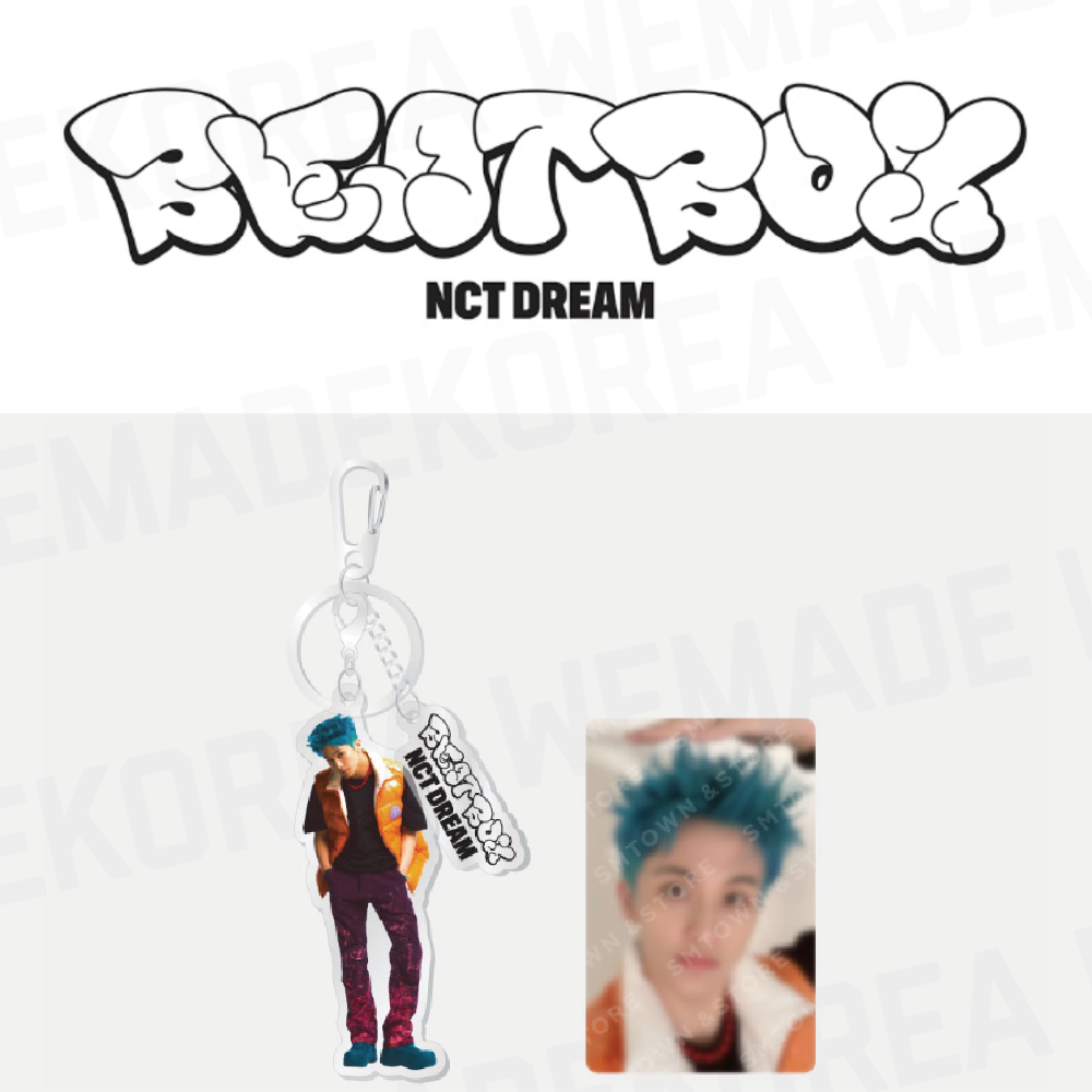 NCT DREAM Acrylic Key Ring + Photo Card Set Beatbox Official