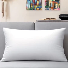 12 X 20 Inches Throw Pillow Inserts Premium Stuffer Square Form Cover Cushion