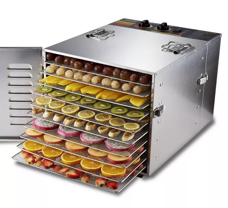 10 Trays Food Stainless Steel Home Vegetable Fruit Machine 110V eBay