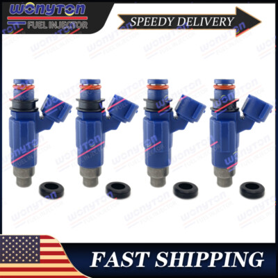 Set 4 Fuel Injectors 5FL-13761-00-00 For Yamaha FJR1300 Road Star Warrior XV1700