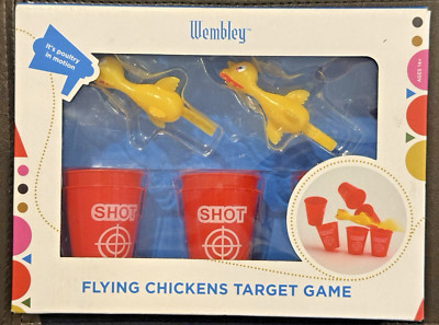 Wembley * 8-Piece Flying Chickens Target Game * 843479123579 * BRAND NEW