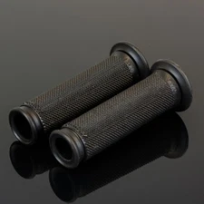 Renthal Dual Compound Extra Firm Road Black Grips - Full Diamond 32mm O/D