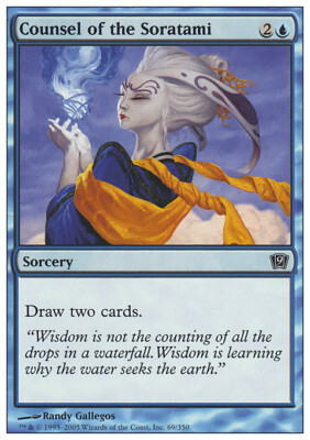 Counsel of the Soratami x1 1x FOIL 9th NM MTG