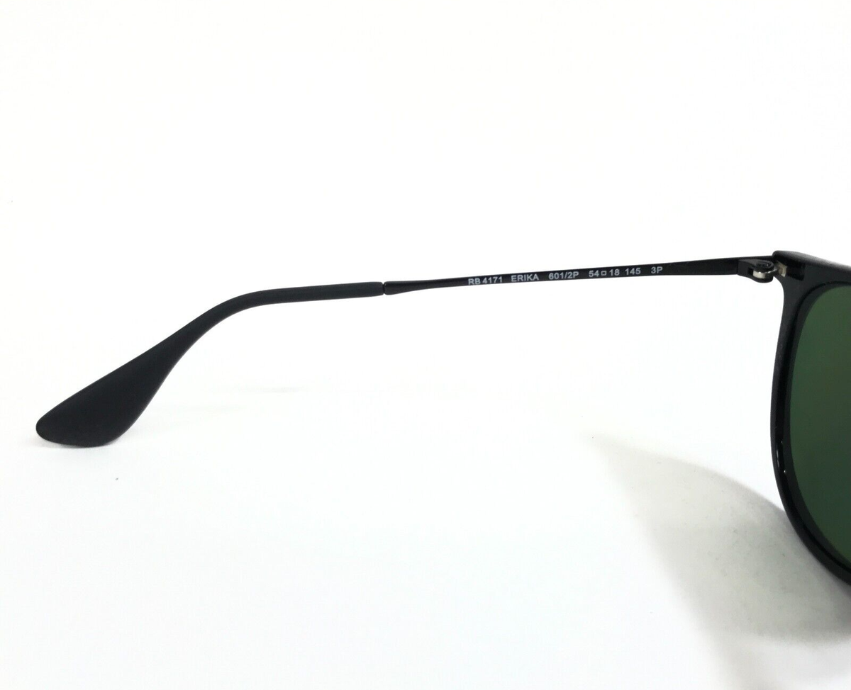 Ray-Ban Sunglasses RB4171 ERIKA 601/2P Shiny Black Round  display picture 1