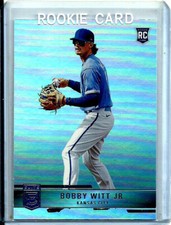 Bobby Witt Jr  2022 Panini Chronicles Elite #35 Silver Halo *Rookie* Royals