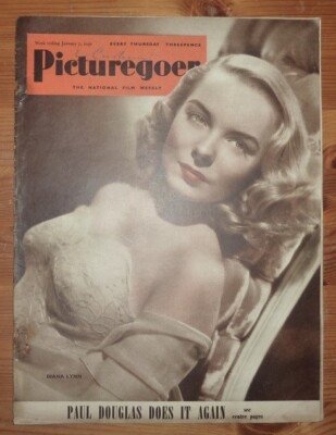 PICTUREGOER 7TH JAN 1950 DIANA LYNN COVER LINDA DARNELL ROSAMUND JOHN