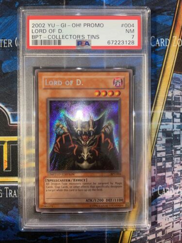 YUGIOH! PSA 7 NM | 2002 LORD OF D. BPT-004 SECRET RARE - Limited Edition - Picture 1 of 2